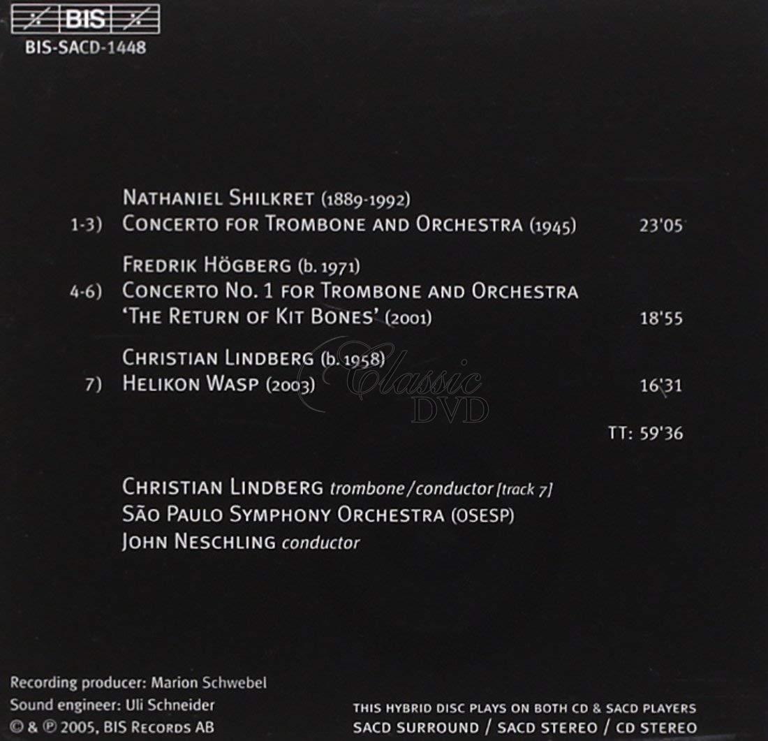 Christian Lindberg plays Nathaniel Shilkret (SACD)