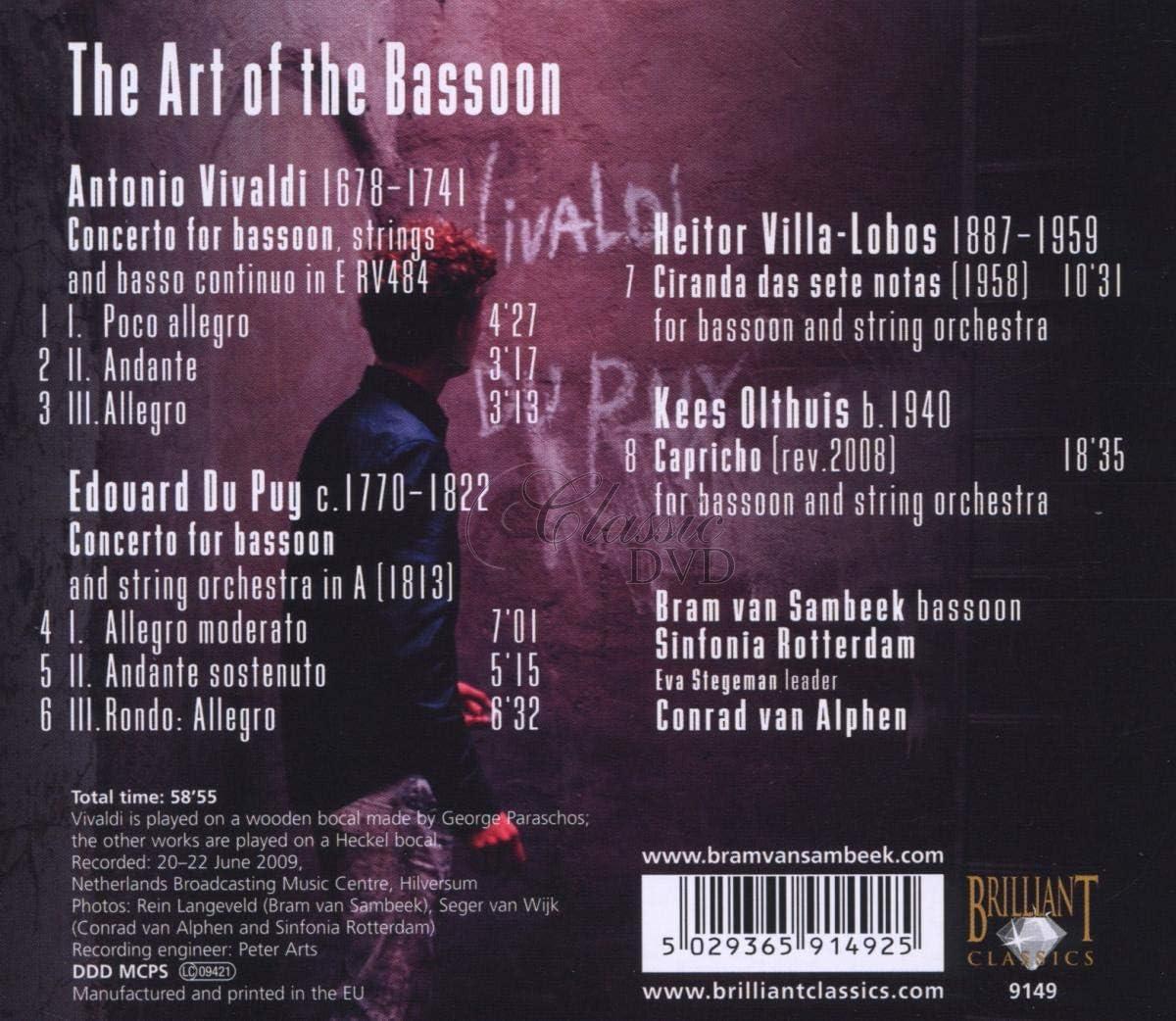 BASSOON CONCERTOS: The Art of the Bassoon (CD)