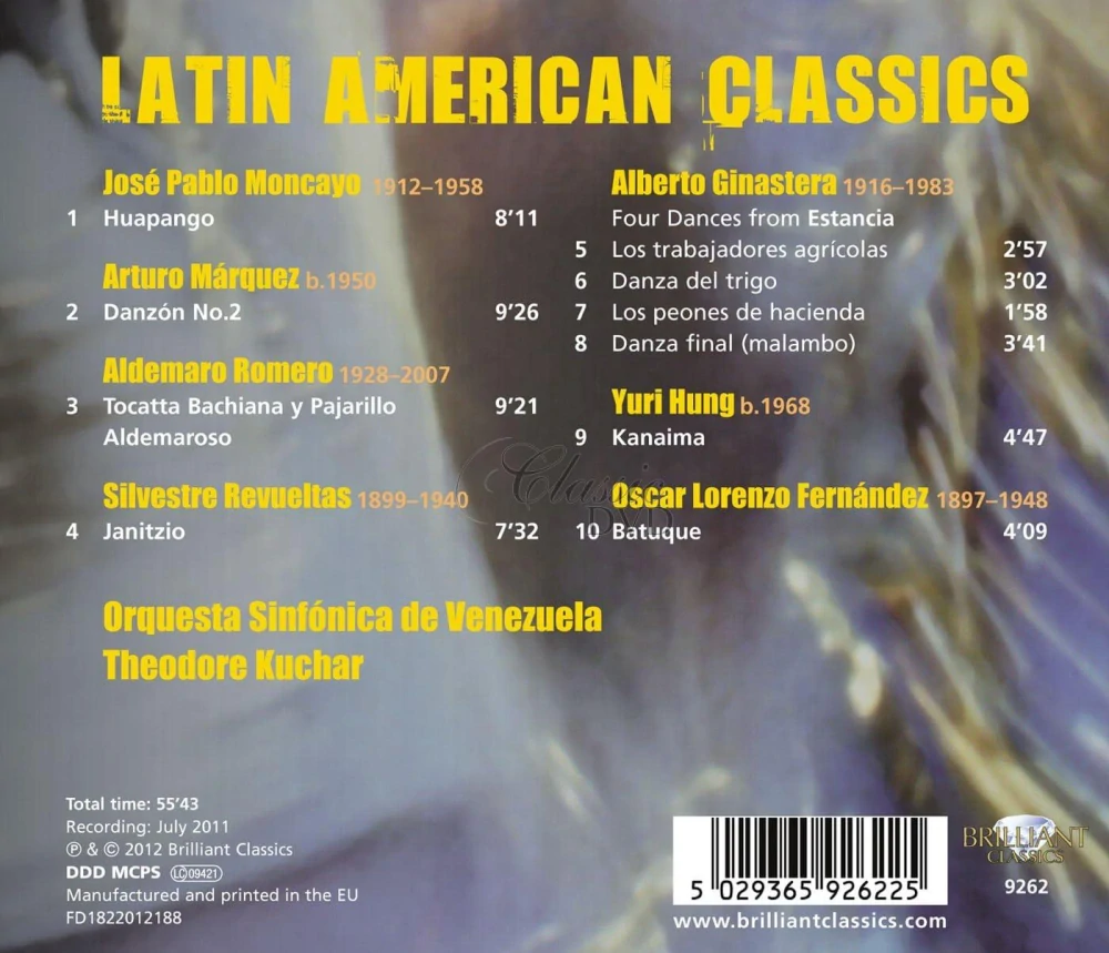 Latin American Classics (CD)
