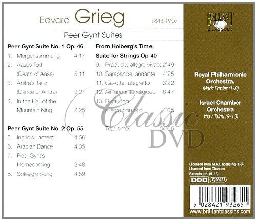 GRIEG,E.: Peer Gynt Suites. Royal Philharmonic. Ermler (CD)