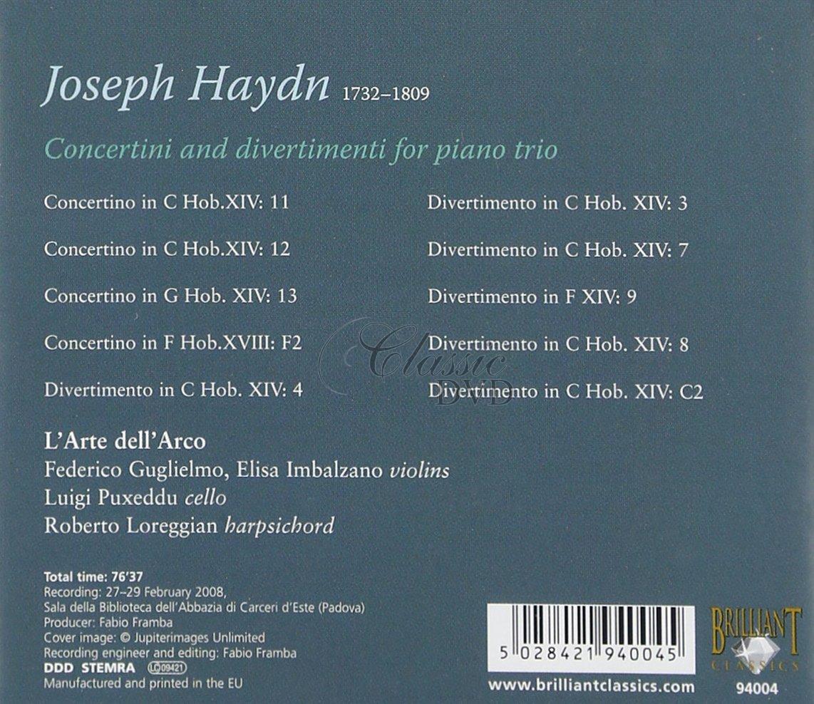 HAYDN Concertini and Divertimenti for piano and strings (CD)