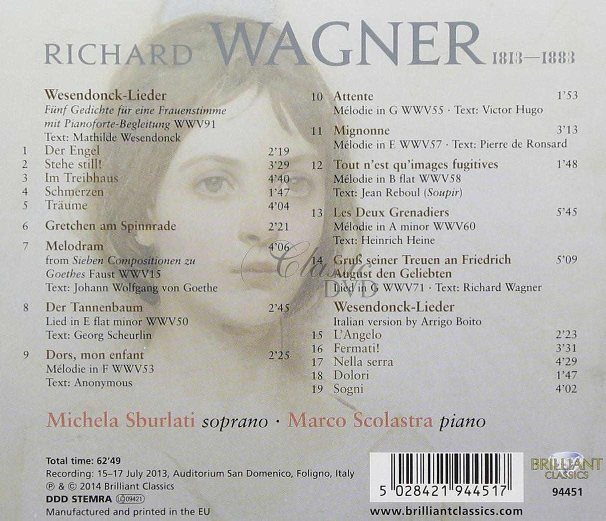 Wagner: Lieder (CD)
