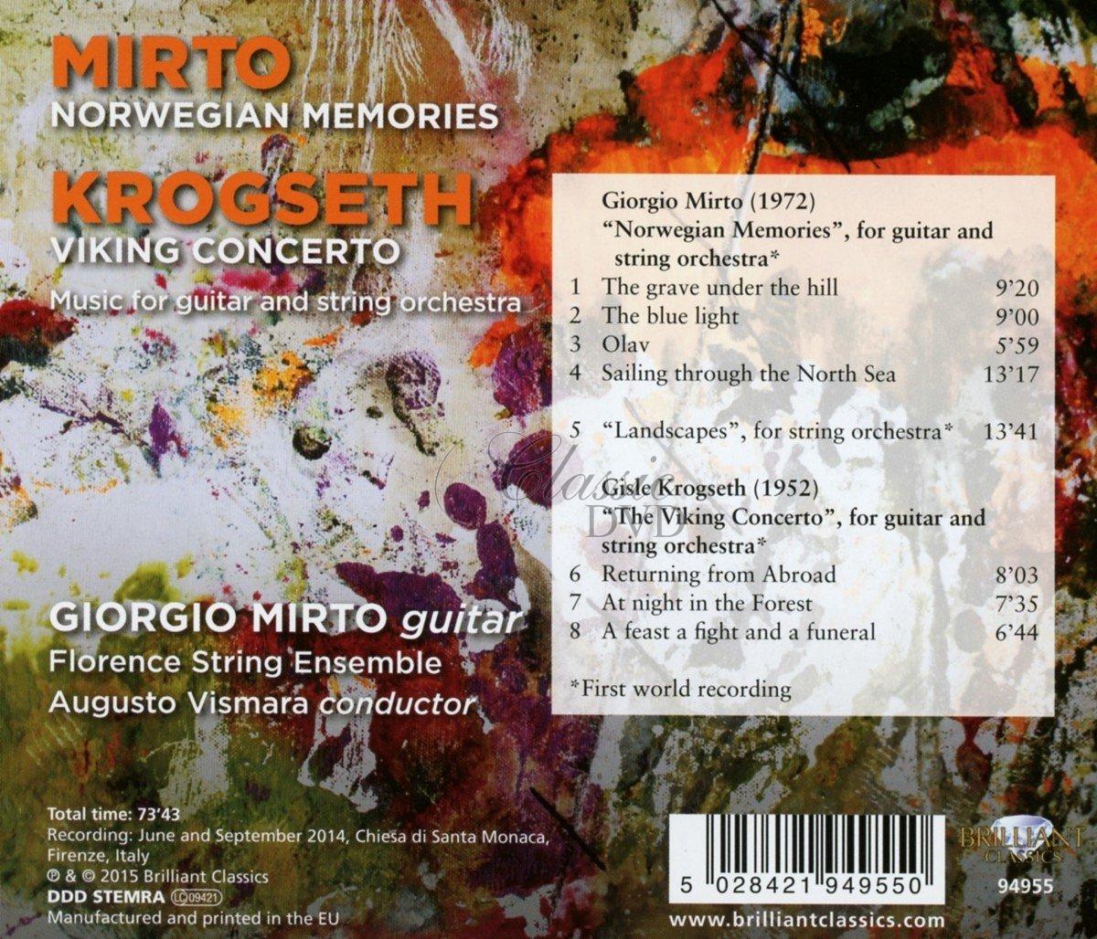 Mirto: Norwegian Memories / Krogseth: Viking Concerto (CD)