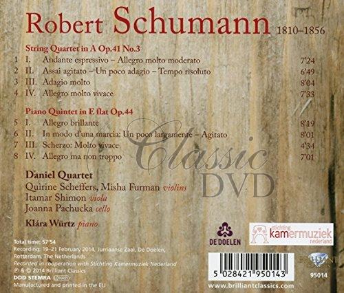 Schumann: String Quartet No.3 - Piano Quintet (CD)