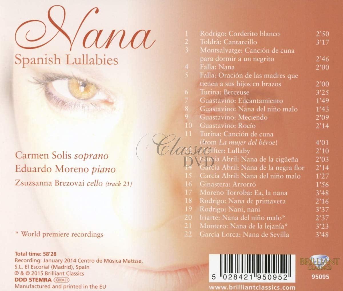 Nana - Spanish Lullabies (CD)