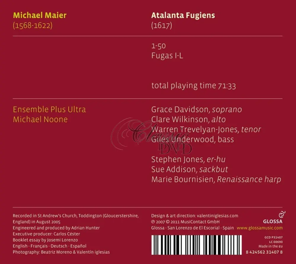 MAIER,M.: Atalanta Fugiens (CD)