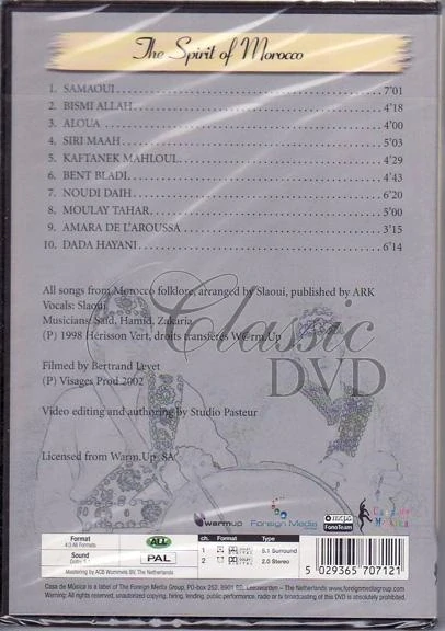 MAROCCO: The Spirit Of (DVD)
