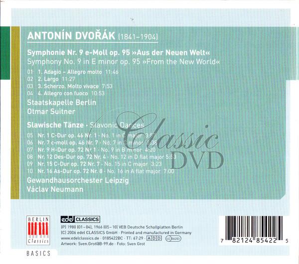 DVOŘÁK,A.: Symfonie 9 'Novosvětská' / Slovanské tance (CD)