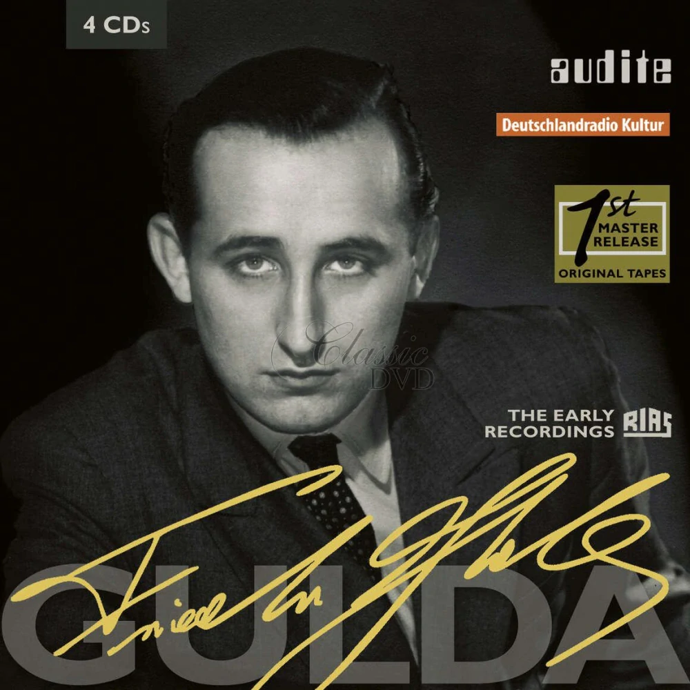 FRIEDRICH GULDA: Early RIAS Recordings - SBĚRATELSKÁ EDICE (4CD)