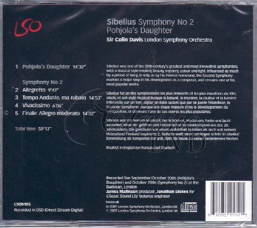 SIBELIUS,J.: Symfonie 2, Pohjola's Daughter (CD)