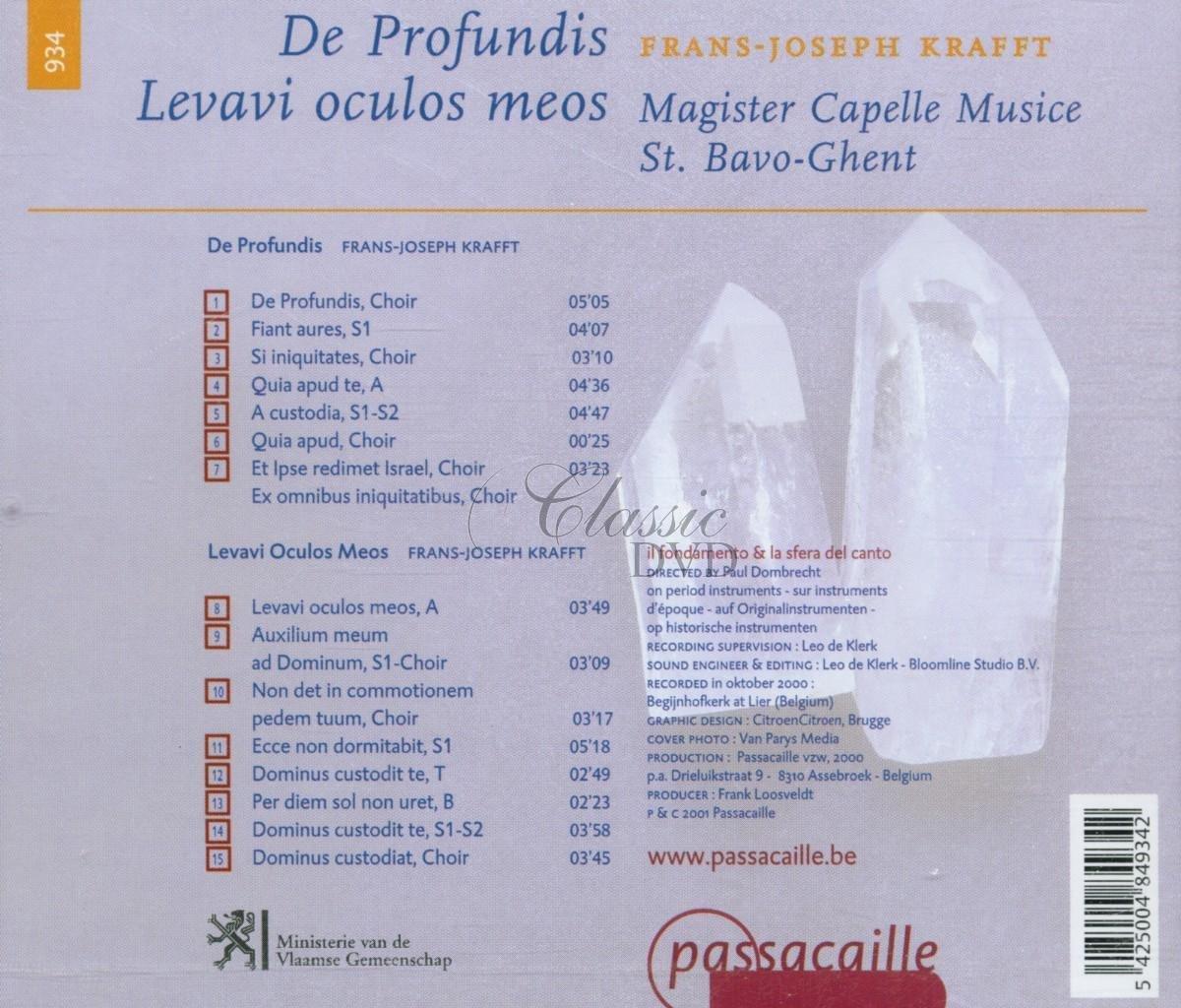 Frans-Joseph Krafft: De Profundis (CD)
