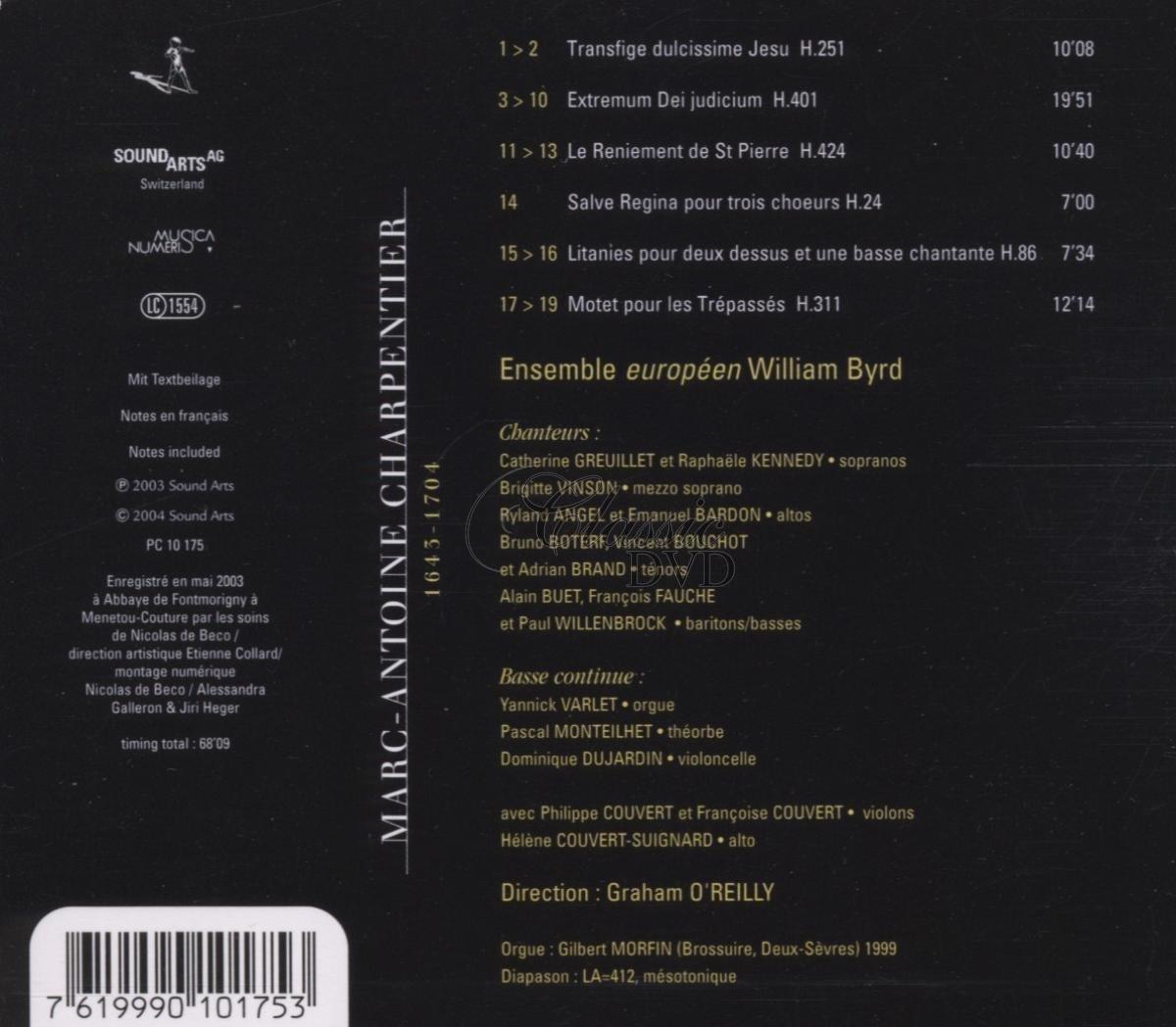CHARPENTIER,M.: Le jugement dernier (CD)