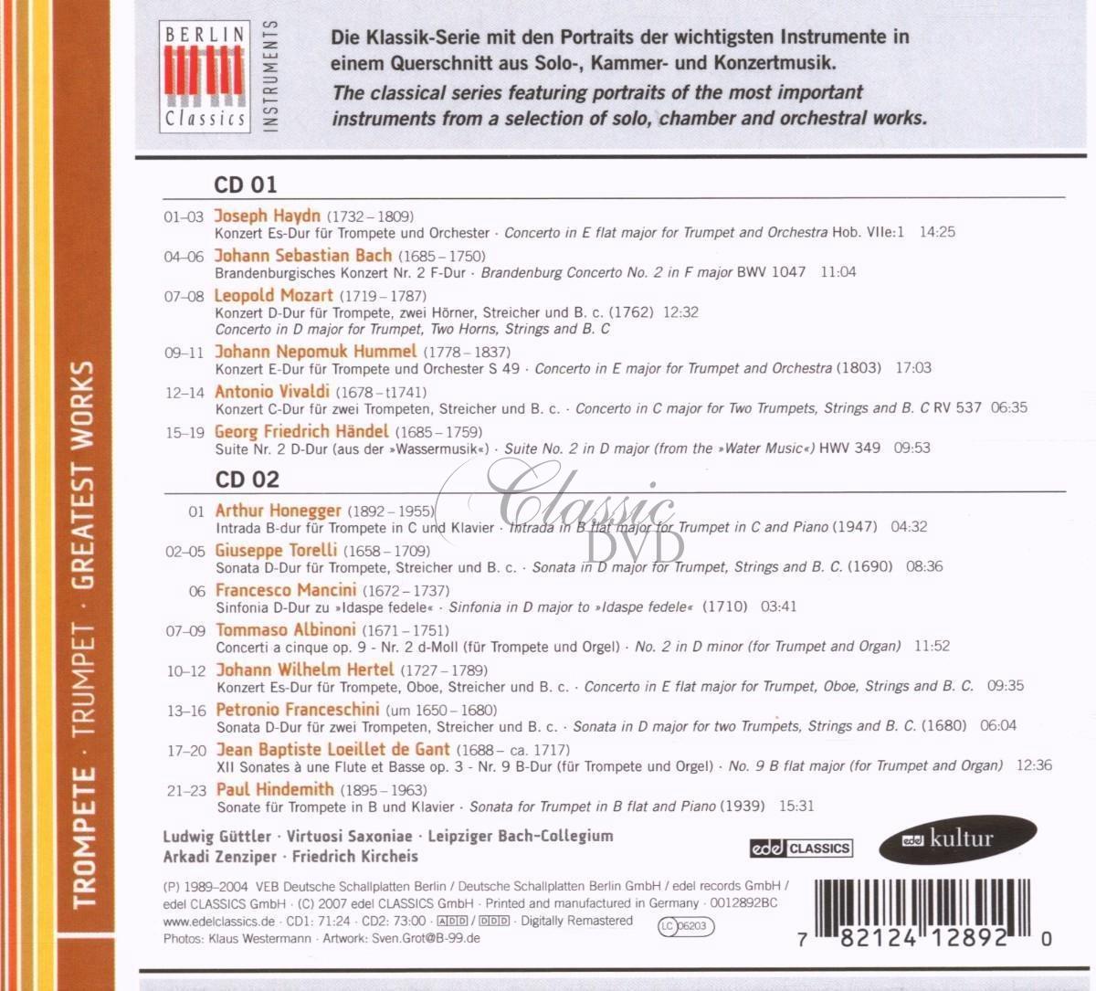 TRUMPET: Greatest Works (CD)