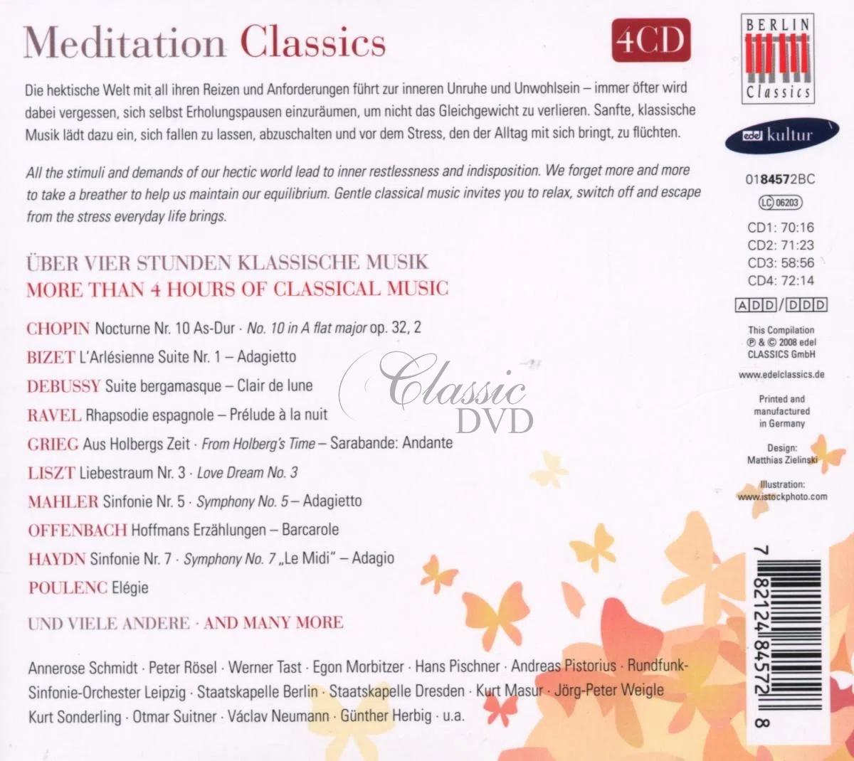 MEDITATION CLASSICS (4CD)