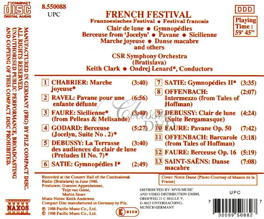 FRENCH FESTIVAL (CD)