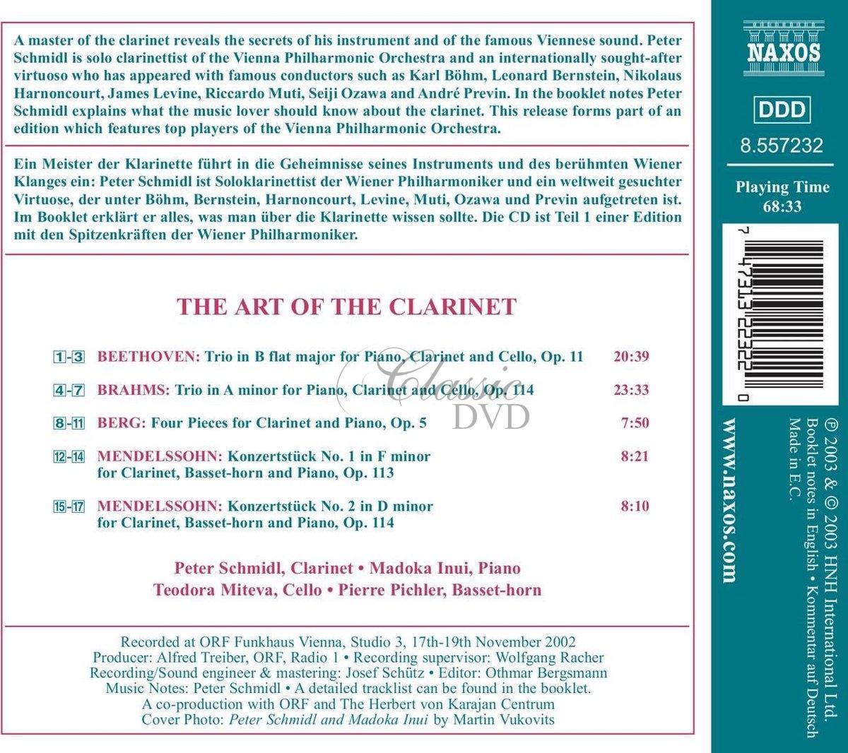 THE ART OF THE CLARINET (CD)