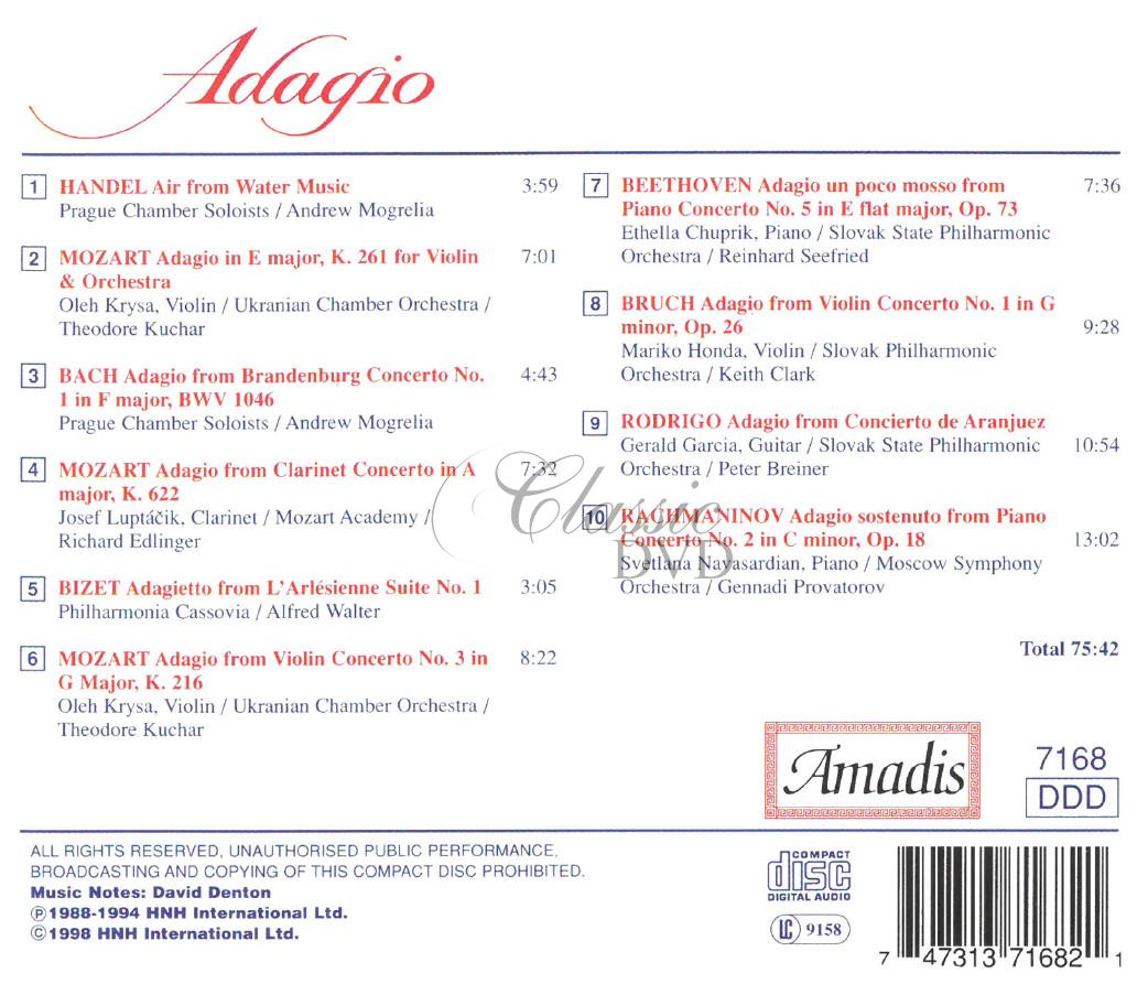 ADAGIO: The Best Of Adagios (CD)
