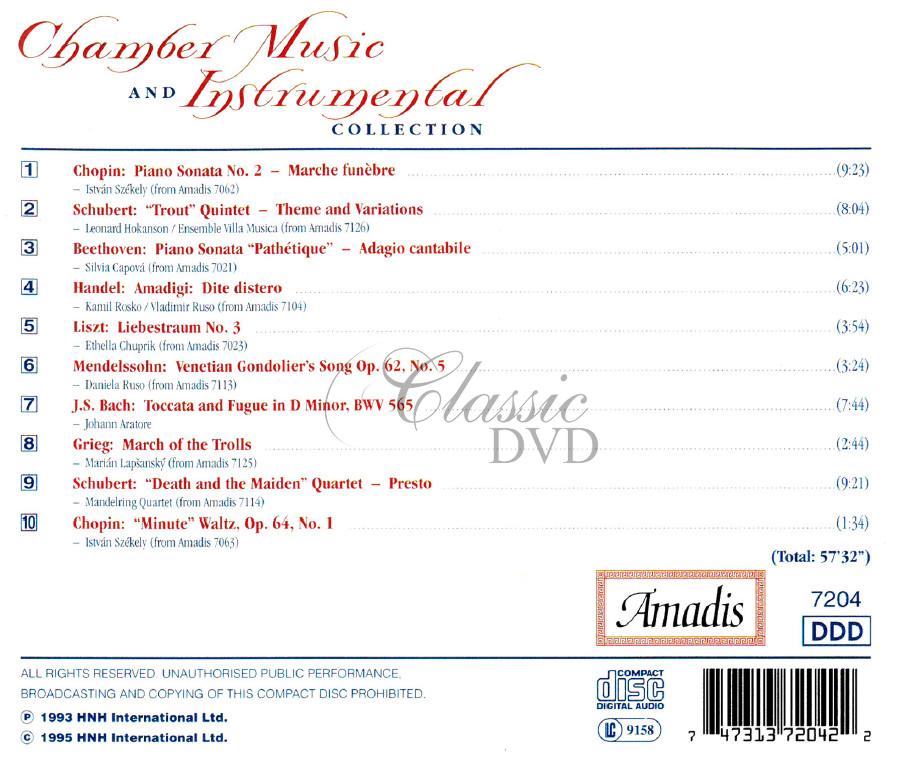CHAMBER MUSIC AND INSTRUMENTAL COLLECTION (CD)