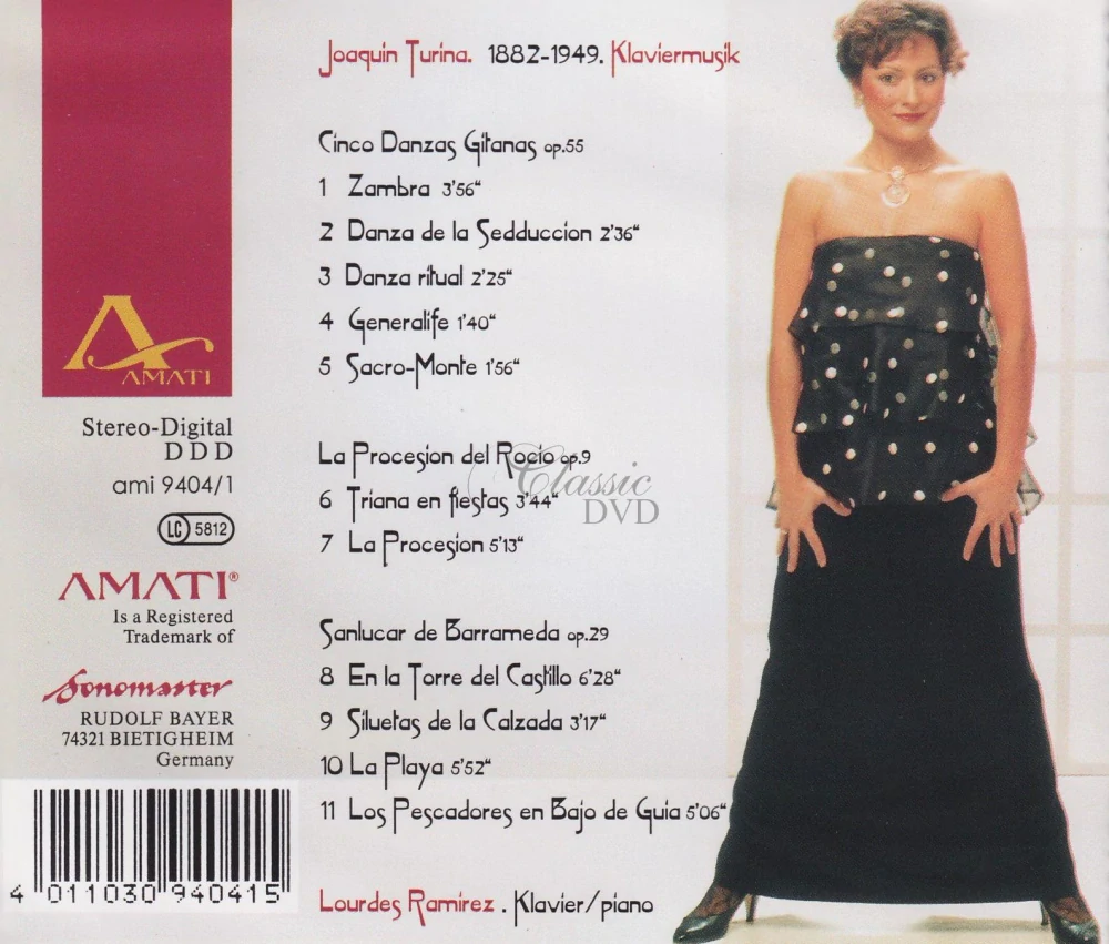 TURINA,J.: Piano works (CD)