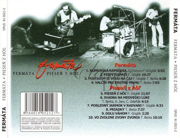 FERMATA: Fermata / Pieseň z hôľ (CD)