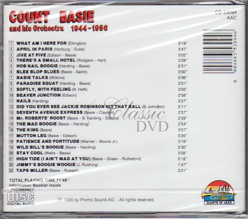COUNT BASIE: 1944-56 (CD)