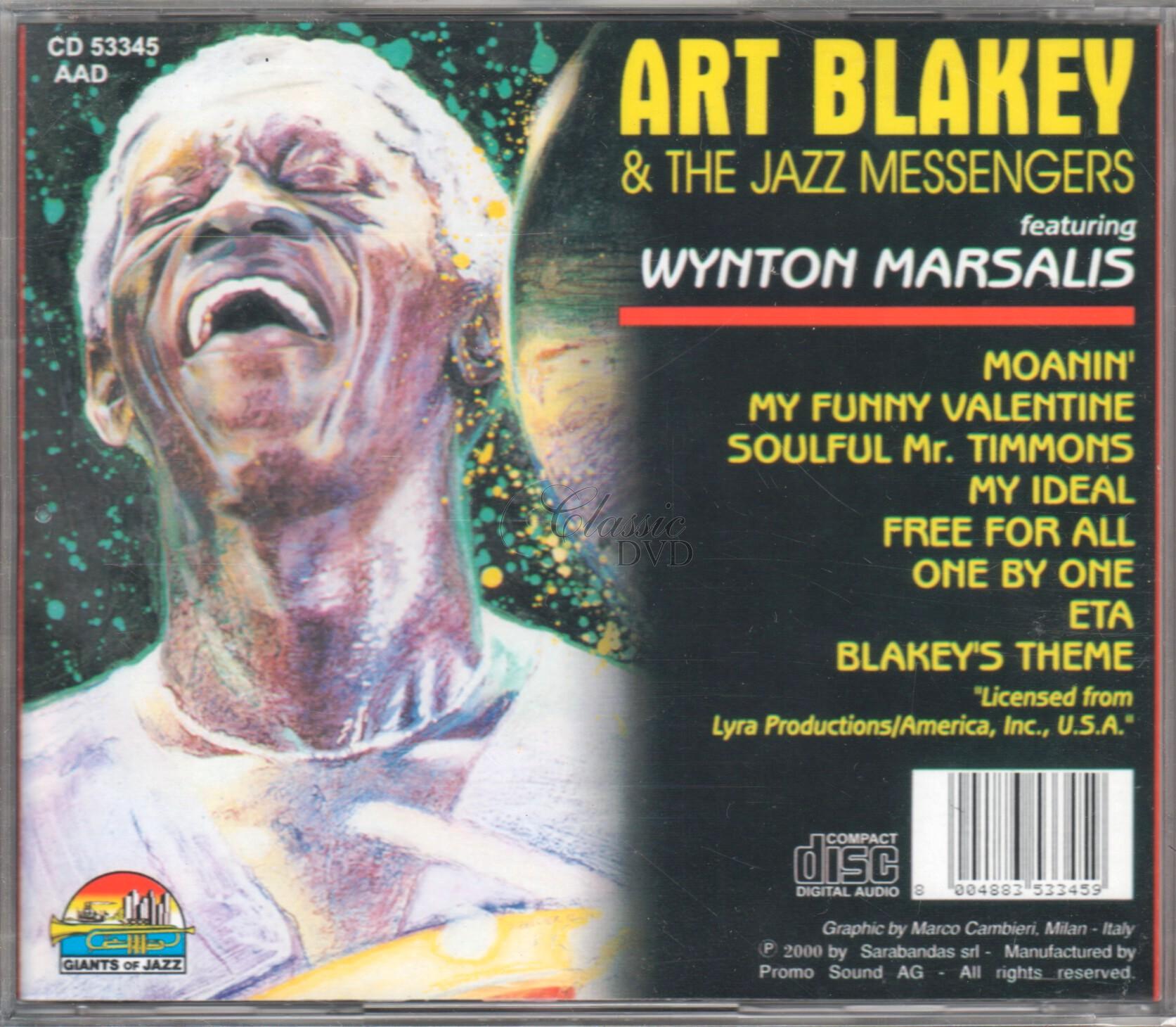 ART BLAKEY JAZZ MESSENGERS: Originální nahrávky (CD)