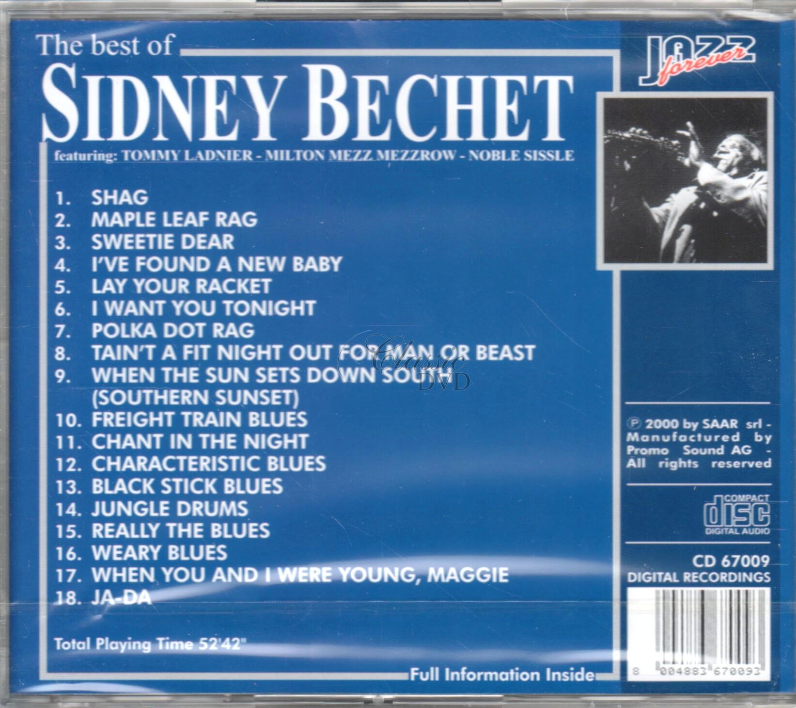 SIDNEY BECHET: The best of - Originální nahrávky (CD)
