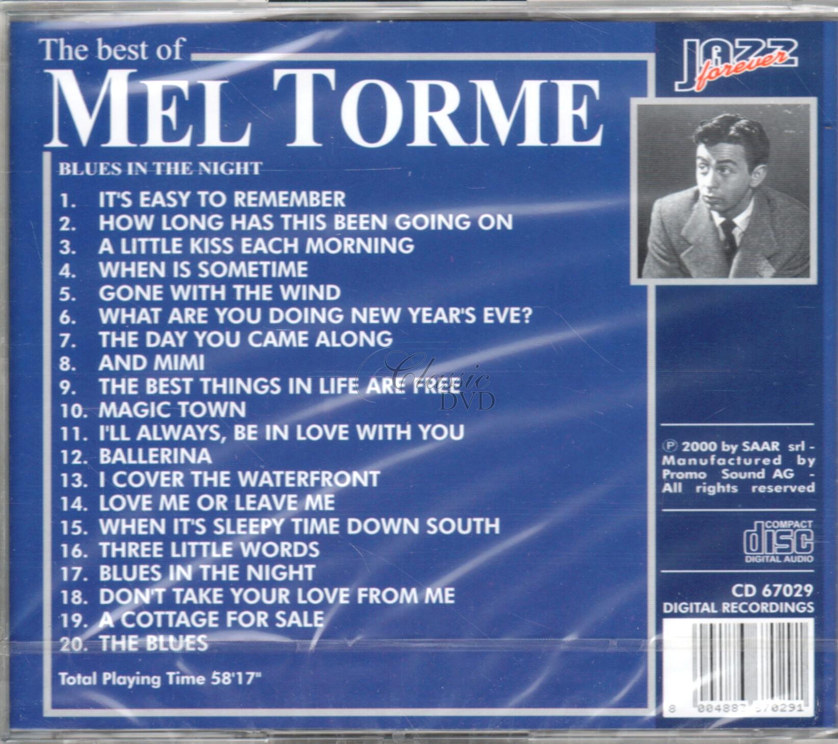 MEL TORME: Best of - Originální nahrávky (CD)