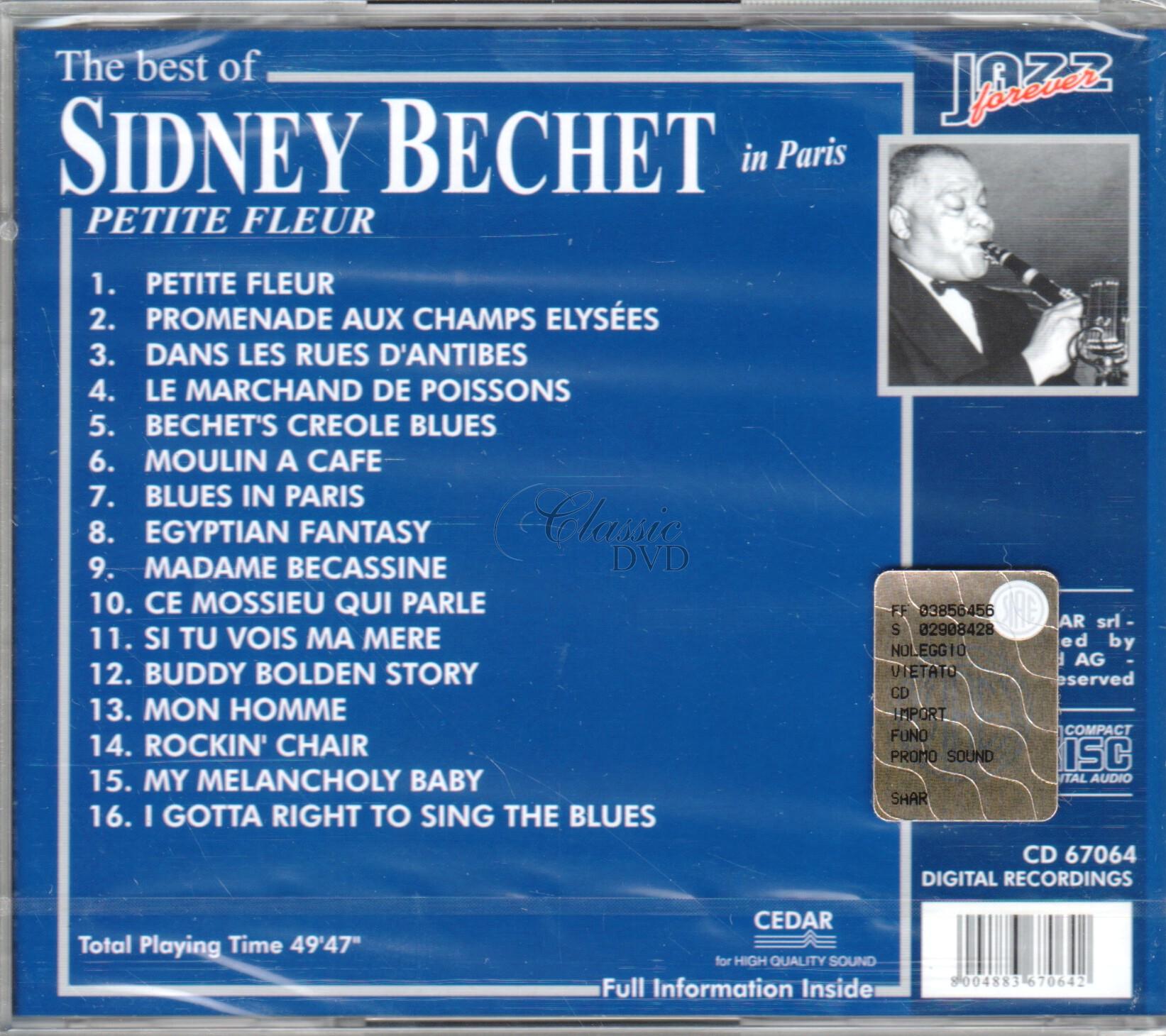 SIDNEY BECHET: The Best Of  - Originální nahrávky (CD)