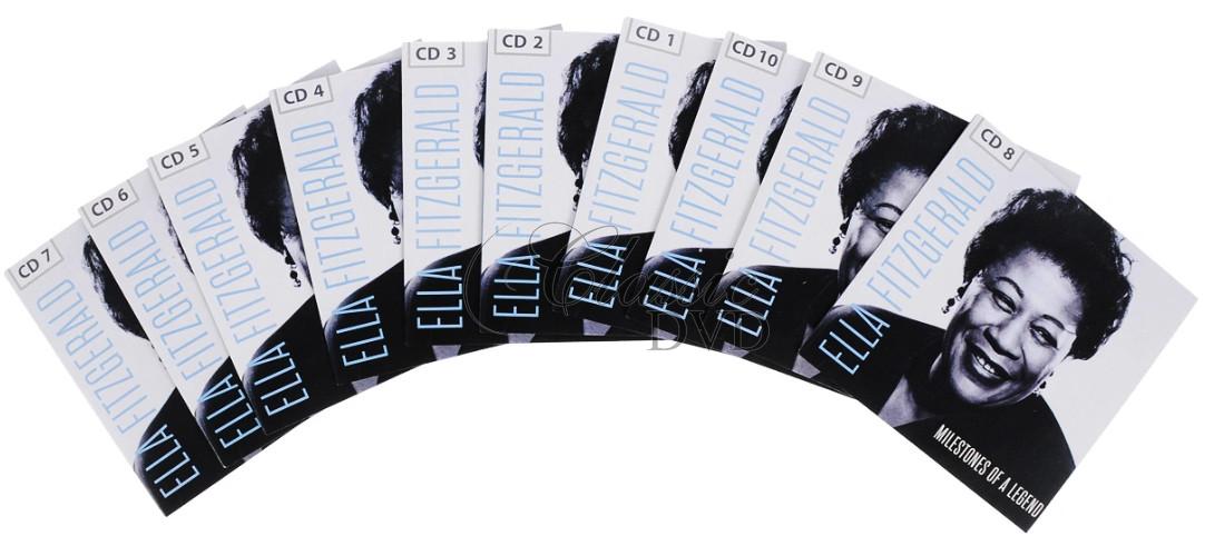 ELLA FITZGERALD: Milestones Of A Legend - Original Albums (10CD)