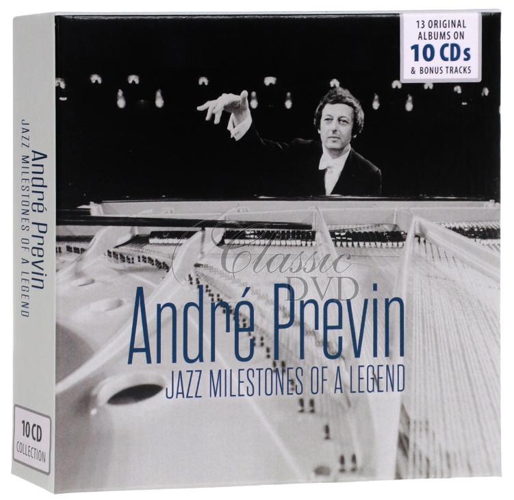 ANDRE PREVIN: Jazz Milestones Of A Legend - 13 Original Albums (10CD)