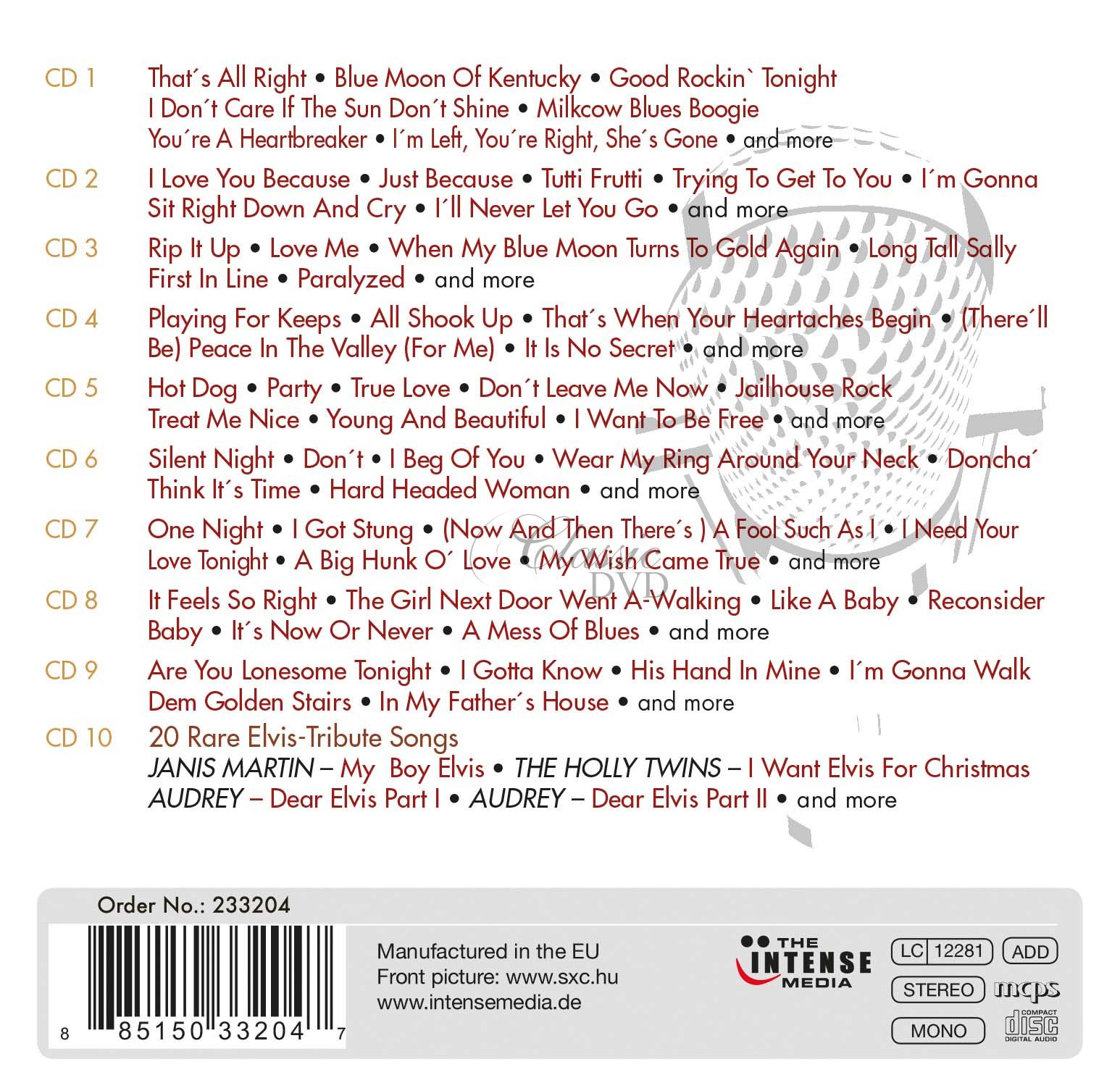 ELVIS PRESLEY: Golden Boy - 146 Elvis Originals (10CD)