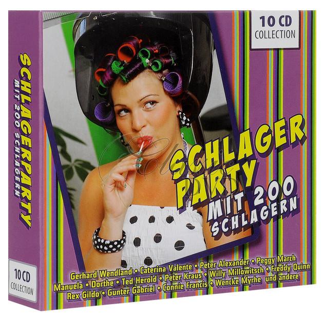 Schlagerparty mit 200 Schlagern (10CD)