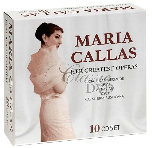 MARIA CALLAS Her Greatest Operas - SBĚRATELSKÁ EDICE (10CD)