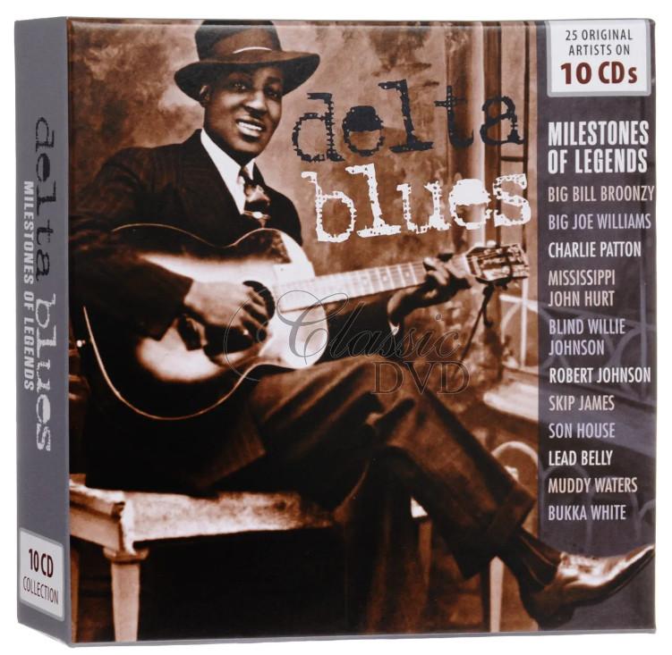 Delta Blues - Milestones Of Legends (10CD)