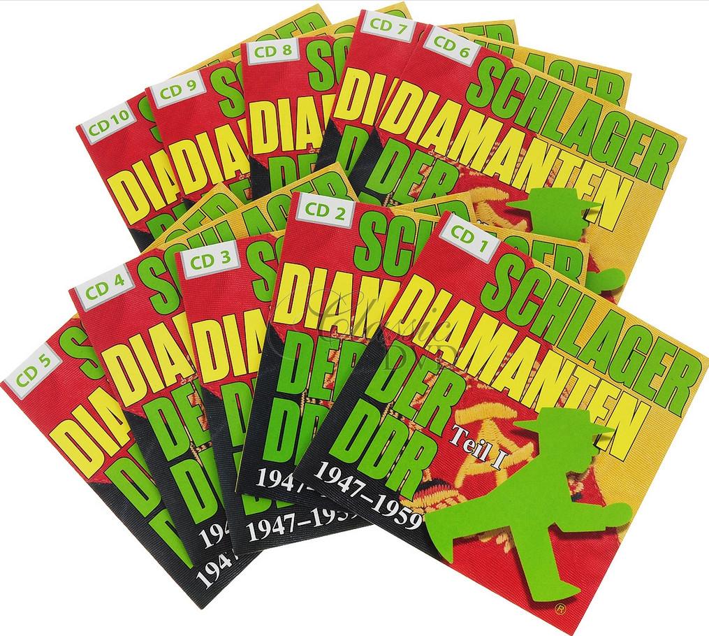 Schlager Diamanten Der DDR 1947-1959 Teil 1  (10CD)