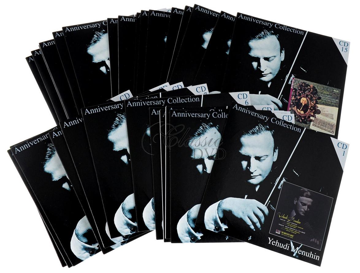 Yehudi Menuhin - Anniversary Collection SBĚRATELSKÁ DÁRKOVÁ EDICE (30CD)