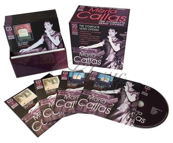 MARIA CALLAS The Complete Verdi Operas SBĚRATELSKÁ EDICE (20CD)