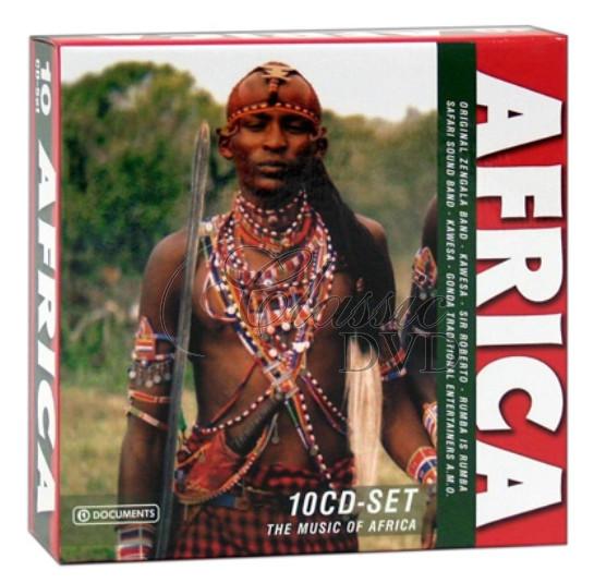 Africa - The Music Of Africa - DÁRKOVÁ EDICE (10CD)