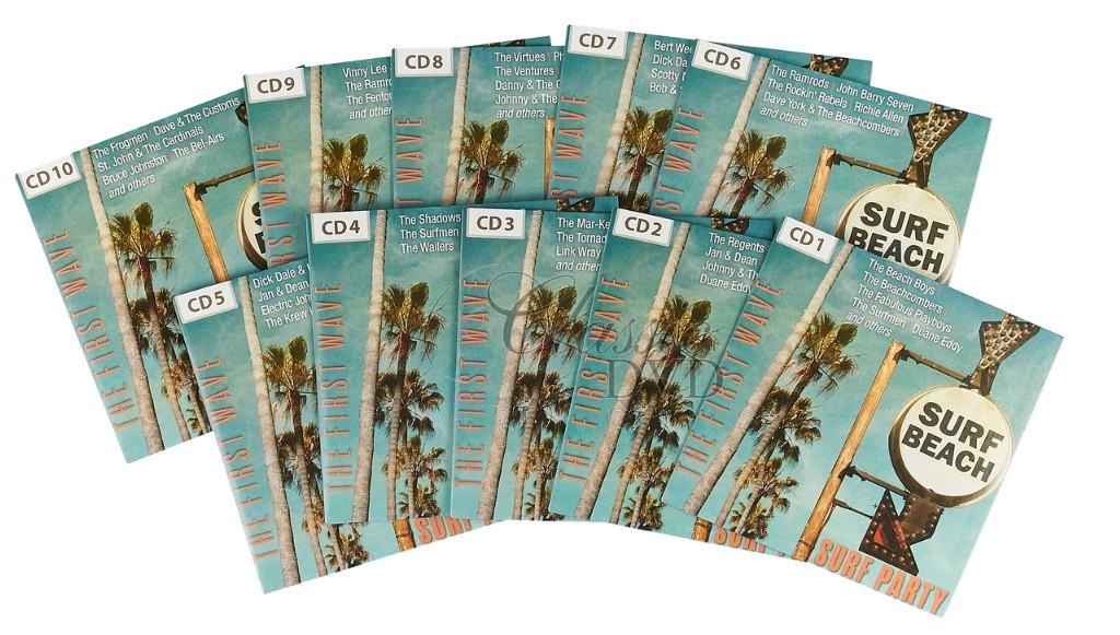 Surf Beach Party - The First Wave - DÁRKOVÁ EDICE (10CD)