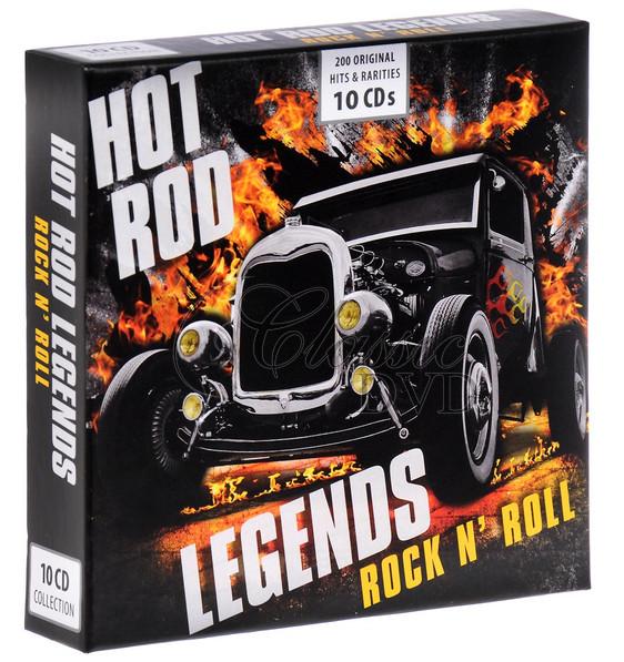 Hot Rod Legends Rock'N'Roll - DÁRKOVÁ EDICE (10CD)