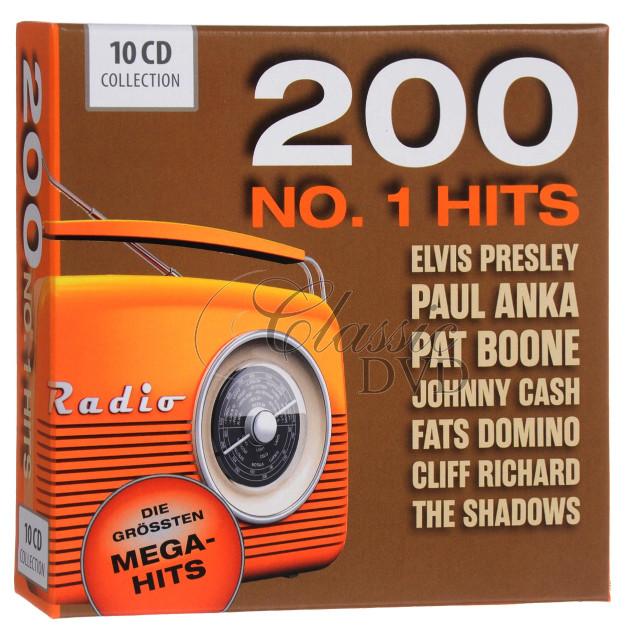 200 No.1 Hits - DÁRKOVÁ EDICE (10CD)
