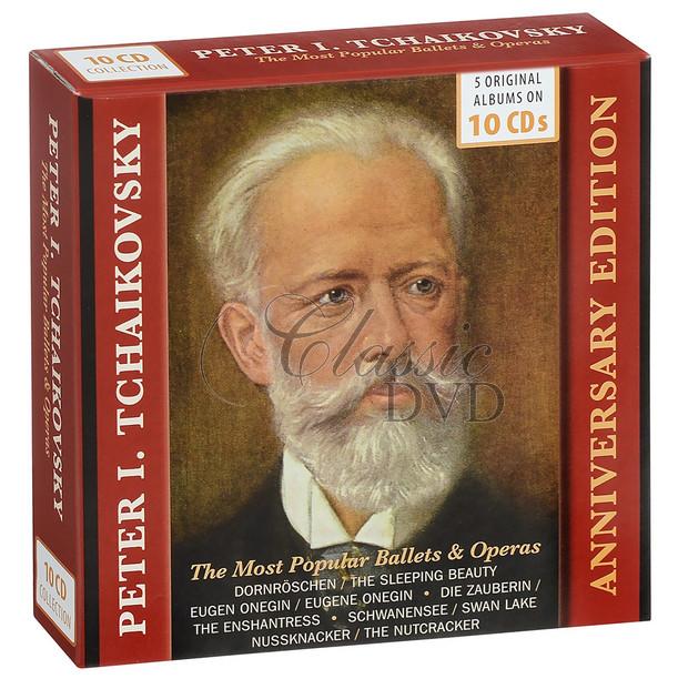 ČAJKOVSKIJ Tchaikovsky. Anniversary Edition - The Most Popular Ballets and Operas (10CD)