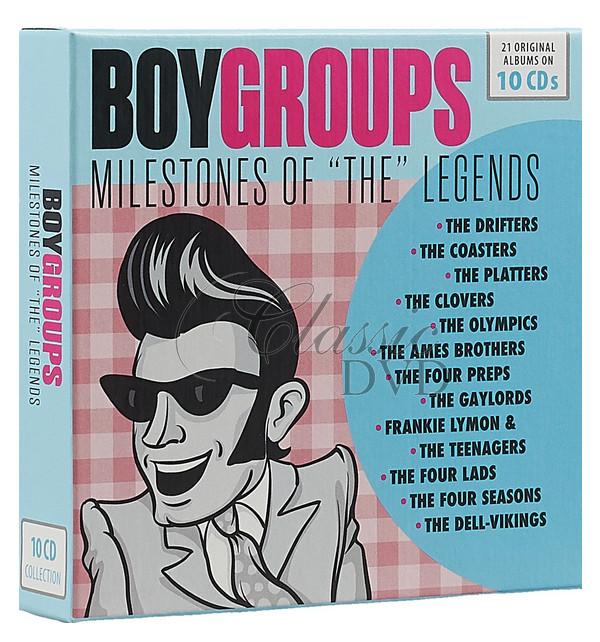 Legendary Boy Groups - Milestones Of Legends DÁRKOVÁ EDICE (10CD)