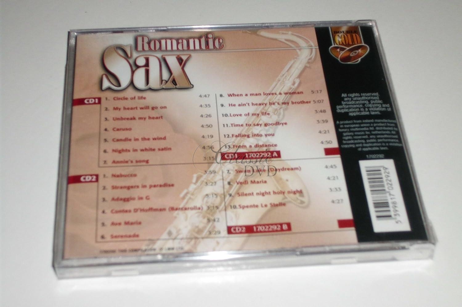 ROMANTIC SAX - ROMANTICKÝ SAXOFON (2CD)