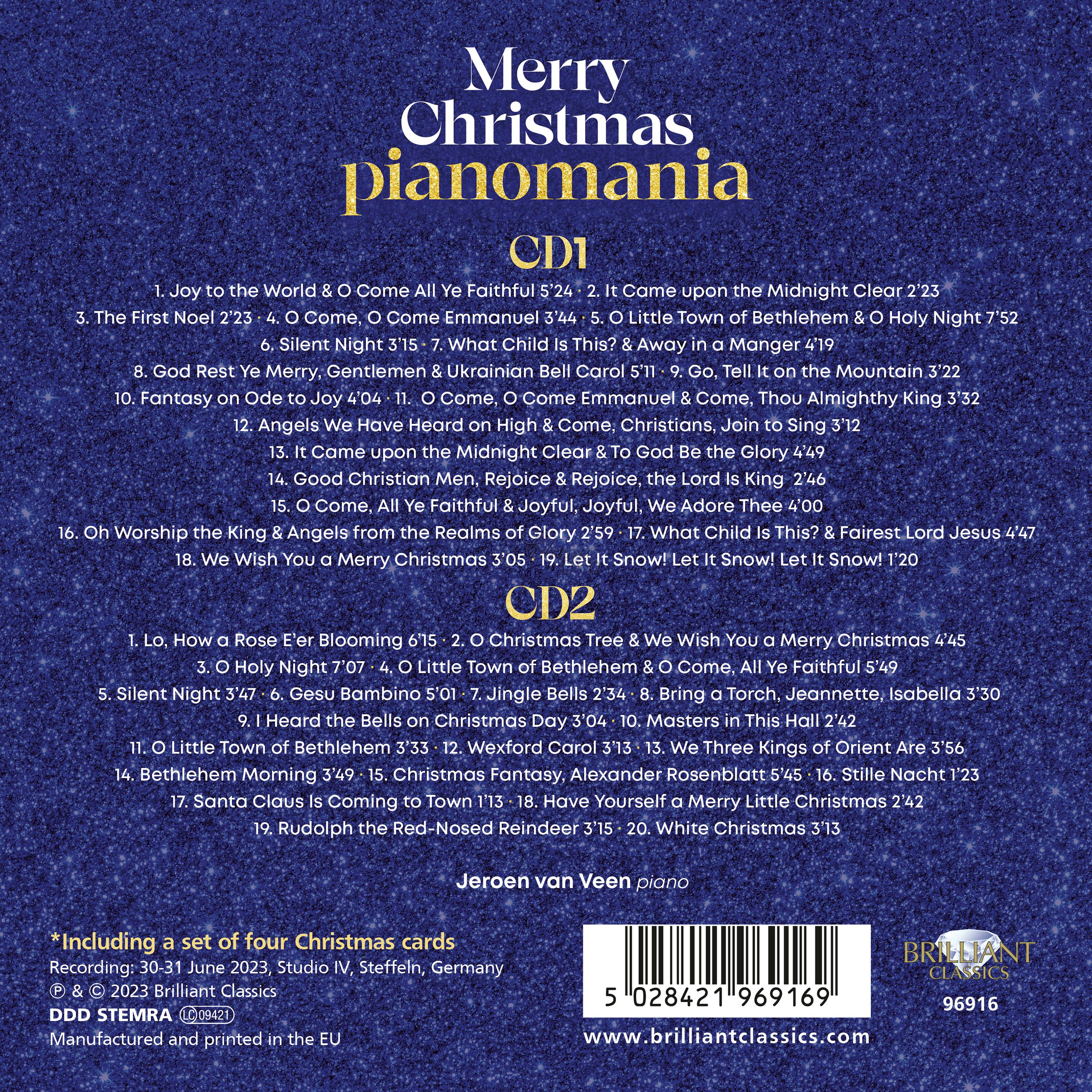 Merry Christmas Pianomania DELUXE EDITION (2CD)