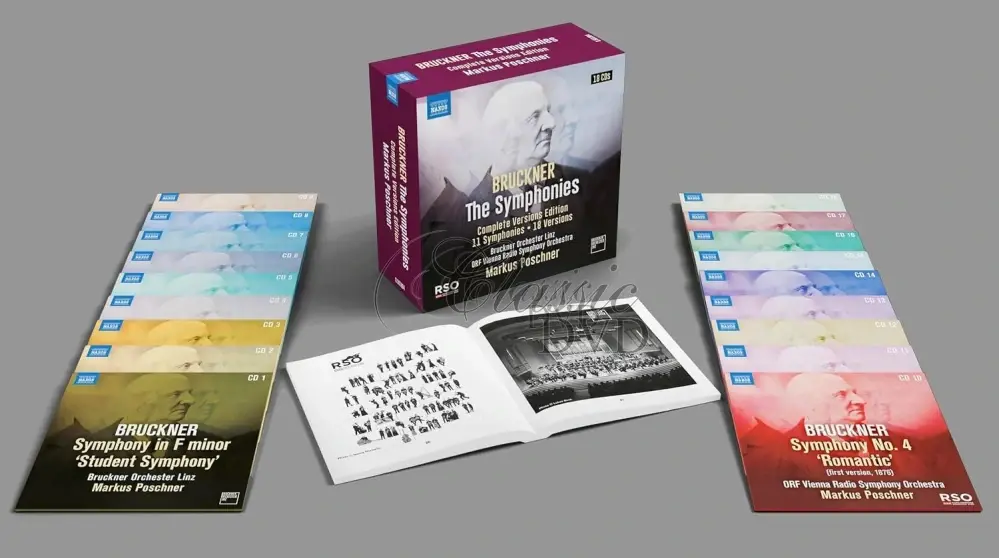 BRUCKNER The Symphonies - Complete Symphony Versions Edition (19CD)