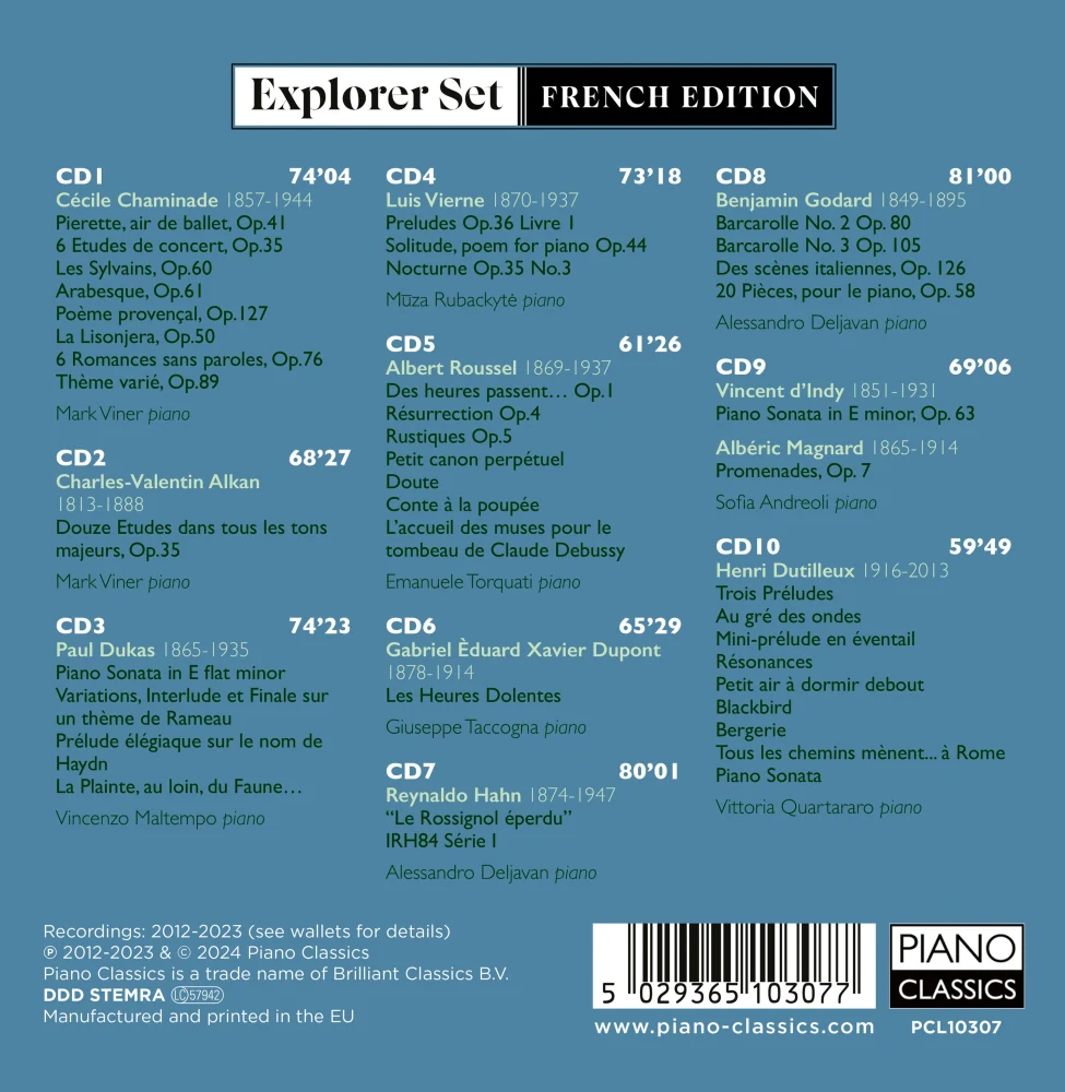 Explorer Set - French Edition (10CD)