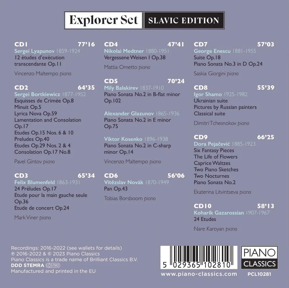Explorer Set - Slavic Edition (10CD)