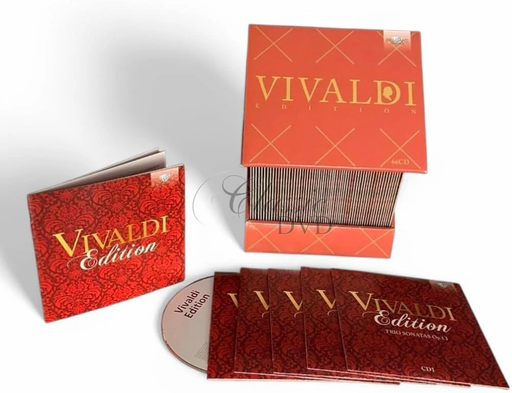 VIVALDI EDITION - SBĚRATELSKÁ DÁRKOVÁ EDICE (66CD)